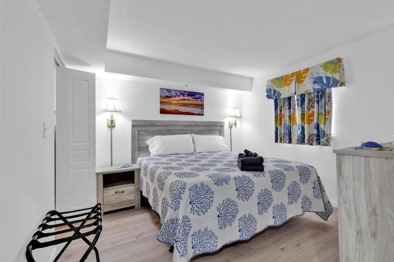 Beachfront, Spacious King Suite With Resort Access, Free Parking! Myrtle Beach Exterior foto