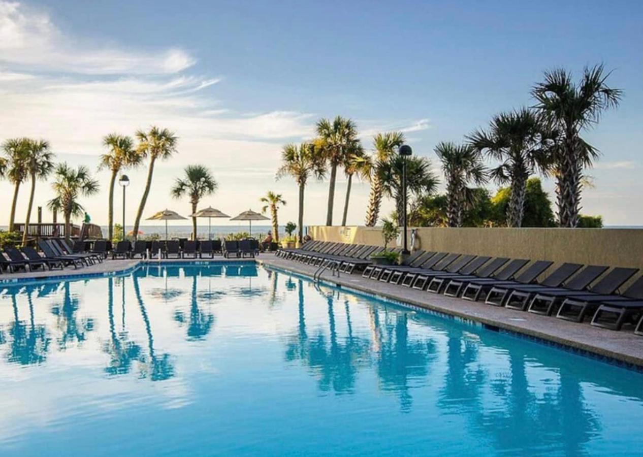 Beachfront, Spacious King Suite With Resort Access, Free Parking! Myrtle Beach Exterior foto