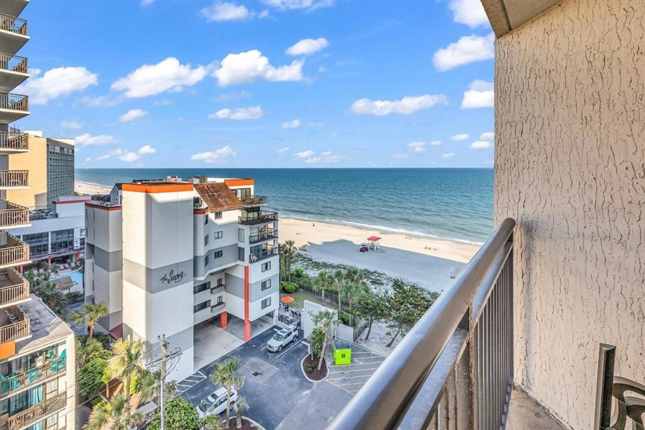 Beachfront, Spacious King Suite With Resort Access, Free Parking! Myrtle Beach Exterior foto